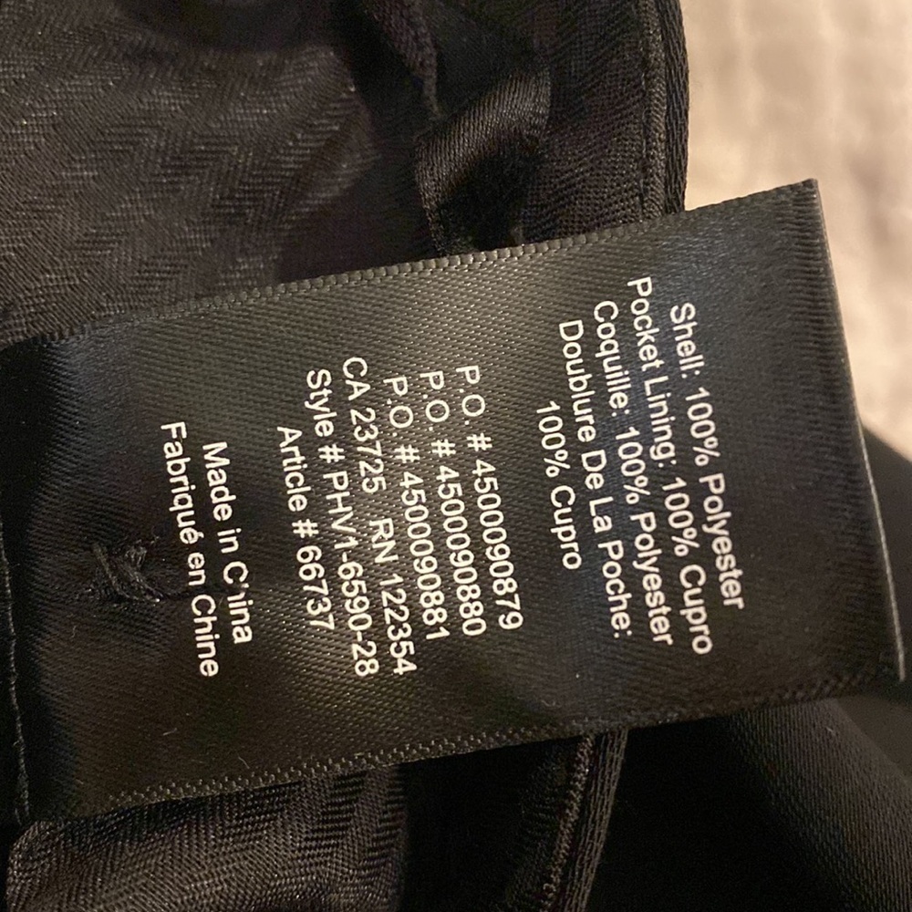 BABATON BLACK CUPRO PANTS WITH POCKETS. Size 0 - Picture 9 of 14